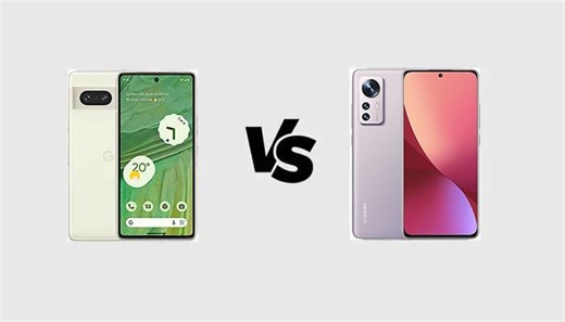 Google Pixel 7 vs Xiaomi 12: Specs Comparison - Gizmochina