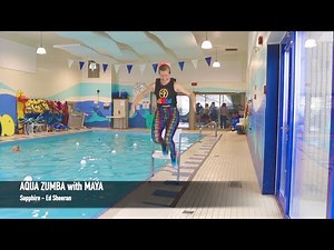 Aqua Zumba - Sapphire - Ed Sheeran "Sapphire Splash" – Easy & Energizing Aqua Zumba Routine 💧💃"