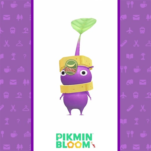 Purple Pikmin reflexes = unmatched 💜👏 #PikminMoves | Pikmin Bloom