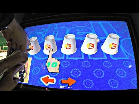 The Price Is Right Shell Game Ticket Redemption Arcade Gameplay - 4 Kids Family Video Game Fun