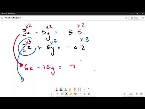 Simultaneous method Elimination Method
