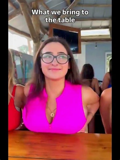 12 Women Are Playing They Put Her on the Table & Comment “Who’s Best?” 😂🔥 #funny #beautiful #viral