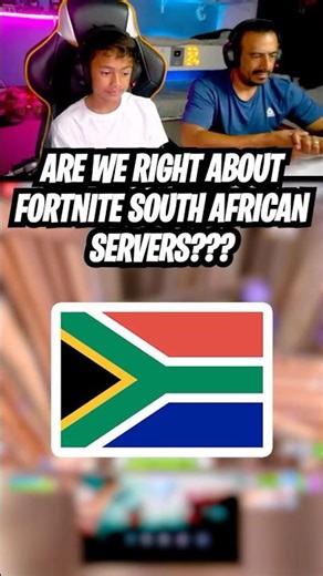 Are we right about South African servers? 🇿🇦 #romike #romike2013 #fortnite