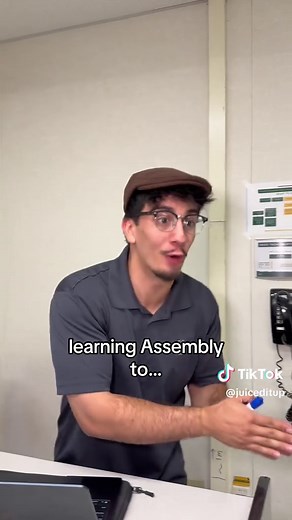Assembly gave me nightmares @mack #college #university #coding #cpp #python