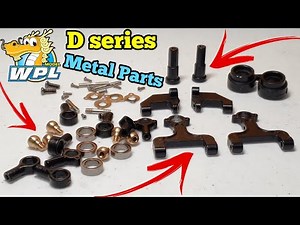 WPL D12/D42 Metal Parts Upgrade.