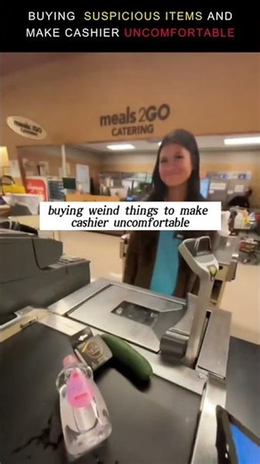 Buying Suspicious Items to Make the Cashier Uncomfortable 😅