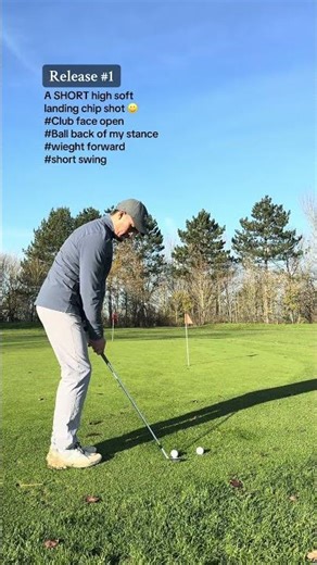 60/W-SHORT & LONG high soft landing chip shots😀🏌️‍♂️⛳️#高爾夫球教學 #golftips #golfswing #golfshots