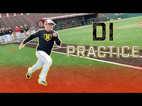 What Happens at a College Baseball Practice? Inside Maryland Baseball