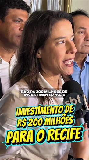 Hoje anunciamos um pacote de investimentos para o Recife no valor de quase R$ 200 milhões! E agora podemos dizer: ACABOU A ESPERA! Durante evento no Palácio do Campo das Princesas, o @governope autorizou a abertura de licitação das obras de reforma do Hospital da @pmpeoficial e do Parque @exposicaodeanimaisrecife, além da autorização para início da construção do novo Batalhão de Policiamento Turístico (BPTur), da requalificação do 16º BPM no bairro de São José e das novas creches nos bairros do 