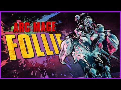 FOLLIE The Arc Mage⚡️Shock Trap Nuke Steel Path Build
