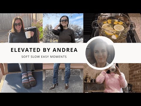 Slow Intentional Morning Routine VLOG | Cozy Tea Ritual, Holiday Decor Shopping & Holiday Simmer Pot