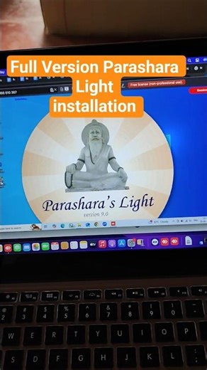 Parasharlight9 installation on windows laptop #parashara light installation experts noida delhi NCR