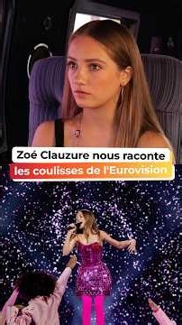 Zoé nous raconte les coulisses de l'Eurovision