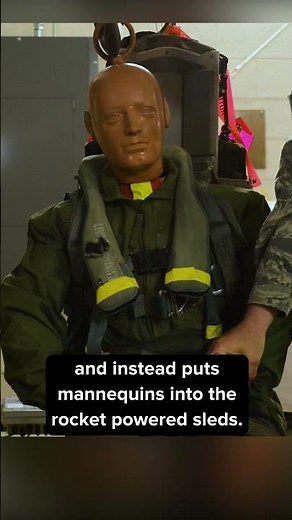 Fighter Jet Ejection Seat in Slow Motion