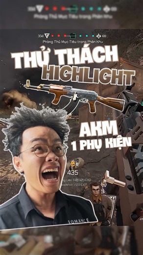 AKM một phụ kiện #fyp #GarenaDeltaForceVN #AKKhaiHoa #htpgaming #xuhuong