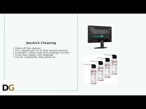 How to Fix AOC Monitor Buttons Not Working – OSD Lock Off, Joystick Clean & Reset