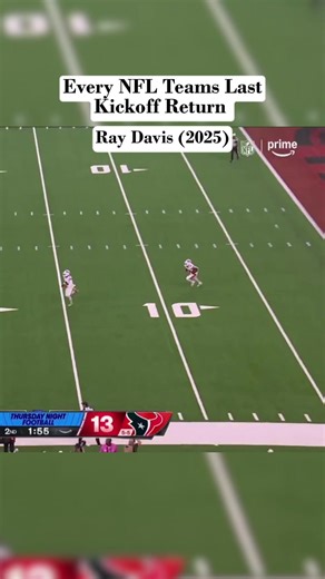 Epic Last Kickoff Return Touchdowns by NFL Teams