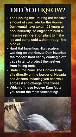 Hoover Dam Facts That Sound Unreal
