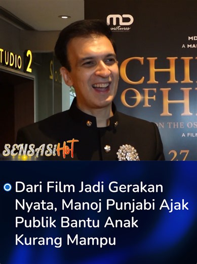 Lewat campaign #SepasangSepatuBerjutaMimpi, Manoj Punjabi dan MD Entertainment Foundation mengajak masyarakat berbagi sepatu untuk anak-anak sekolah yang membutuhkan di seluruh Indonesia. Siap ikut gerakan baik ini? Children of Heaven 27 MEI 2026 Gantian sepatu di bioskop yuk! #ChildrenOfHeaven #FilmChildrenOfHeaven #ChildrenOfHeavenMovie #MDPictures