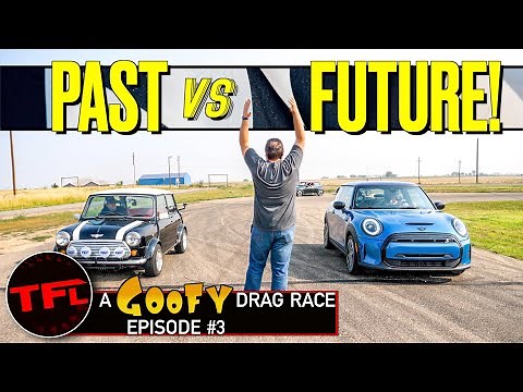 Classic vs Electric vs JCW vs Race Car Mini Drag Race - Which One Is The Quickest?