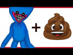 Huggy Wuggy + POOP = ? | Poppy Playtime Animation meme