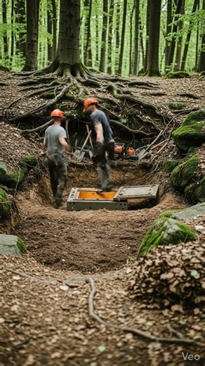 Hidden Bunker in the Forest - Full Build #construction #bunker #diy