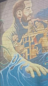 LOOK AT THIS ART WALL 🧱 😍 #viral#music#animation#art #trending#butifyoucloseyoureyes#fyp#fypシ#news