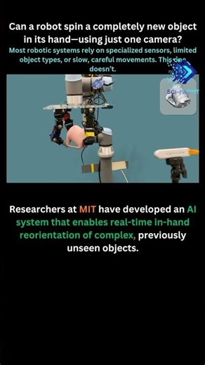 Single-Camera AI Enables Real-Time In-Hand Reorientation of Complex Objects