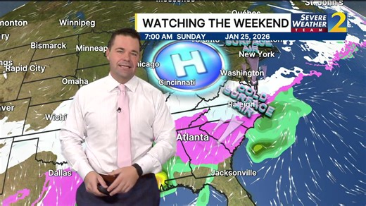 Winter weather risk increasing this weekend as temperatures drop >>> https://bit.ly/4sPZYfC | WSB-TV