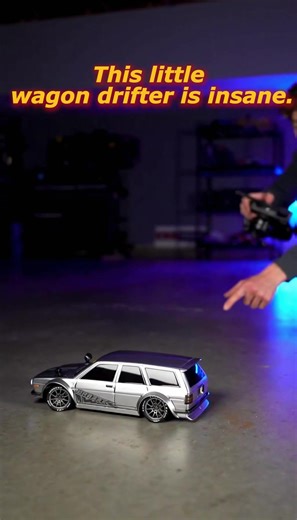 This little wagon drifter is insane. 🔥 The exhaust literally flickers like a real backfire, full throttle launches, crazy angle control, and somehow it still drifts easy even without a gyro. High speed, tons of power to pull out of every turn, and stupid fun to rip around. If you’ve been wanting a mini drifter that actually feels legit, this is the one. #TikTokCreatorPicks #BlackFridayDeals #HolidayGifts #RCTok #RCDrift