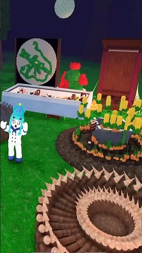 I Built a Circle Food Farm! 🌾