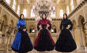 Watch GRACEART Women Victorian Rococo Dress Renaissance Costume on Amazon Live