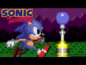 Sonic The Hedgehog (Sega Genesis) ✪ All Lamppost/Checkpoints (Gameplay) ⍟ Manic The Hedgehog