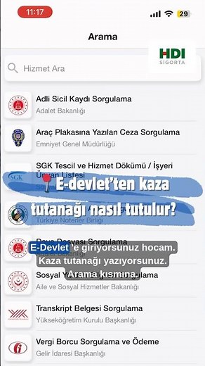 E-Devlet’ten Kaza Tespit Tutanağı Nasıl Tutulur? QR Kod ile Anında Onay #trafikkazası #kasko