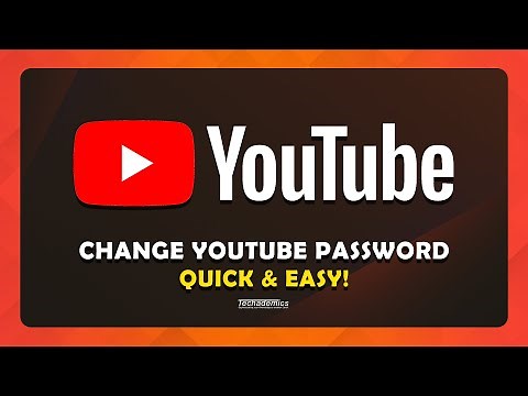 How To: Change YouTube Account Password - (Tutorial)