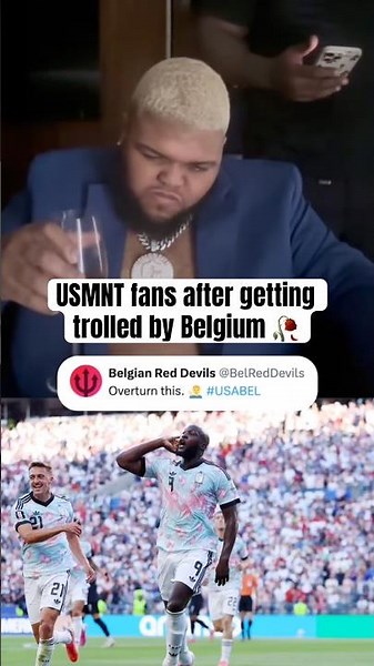 Belgium subtweeted the USMNT 👀
