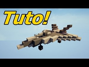Minecraft Tutoriel avion de chasse !