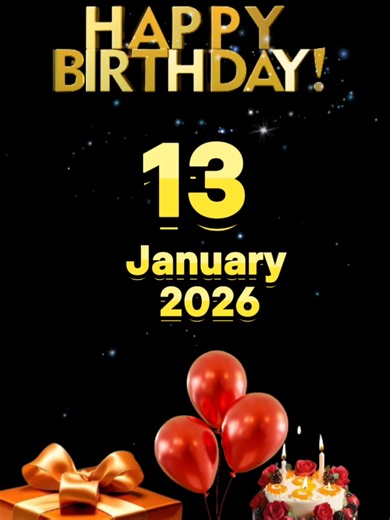 Creative Birthday Template Ideas for January Celebrations