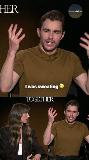 Alison Brie and Dave Franco On Filming That Bathroom Stall Scene In 'Together'