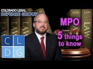 "Mandatory Protection Orders" in Colorado -- 5 Things to Know