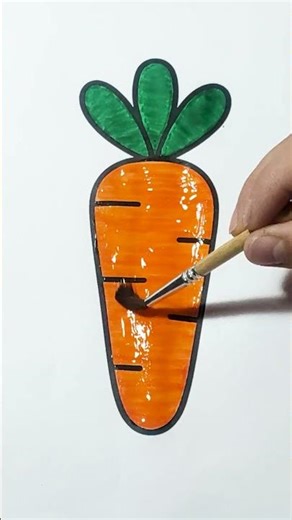Carrot 🥕| Coloring Pages for Kids 🎨