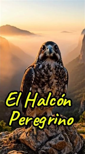 ¡El animal más rápido del planeta! El Halcón Peregrino 🦅💨 #AnimalesIncreíbles #AnimalisTerra