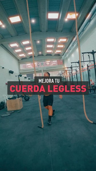 Cómo mejorar la cuerda sin piernas o legless #crossfit #crossfittips