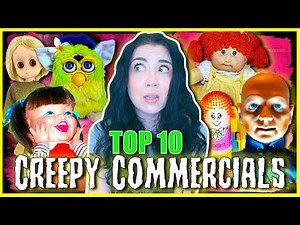 TOP 10 Creepiest Toy Commercials From History