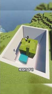 Giant Zombie Emerging From the Ground! 🔥 Minecraft Build Tutorial