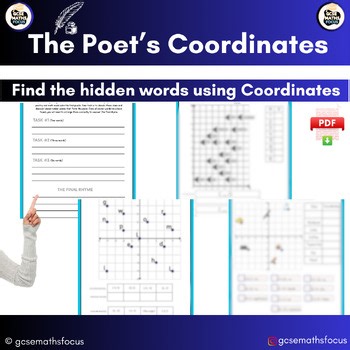 Coordinates | Escape Room | Hidden words | Equations | Quadrants | Geometry