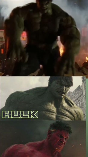 red hulk vs greenhulk fighting seen #marvel #tonystarkefxedite #comicbookcompany