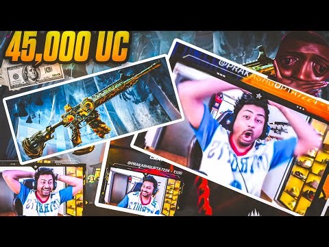 45,000 UC CRIMSON SKYBLADE M416 CREATE OPENING 🤯🔥| DYNAMO GAMING 🥶| BGMI
