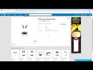Roblox: Catalog Reviews (Poisonous Beast Mode)