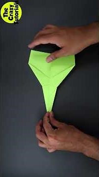 World Record Winning Paper Plane | Longest flying paper plane | how to make an easy paper plane | 😃